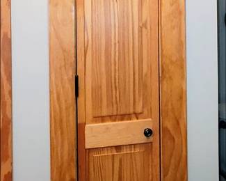 Solid Wood Paneled Door