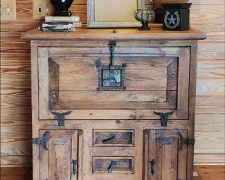Rustic Icebox Chest
