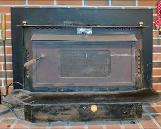 1950s Fireplace Stove. Operational with Fans.