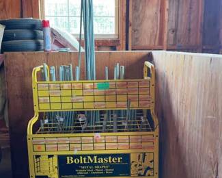 Boltmaster Metal Cart And Accessories