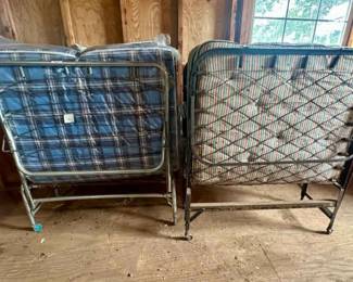 Vintage Metal Cots