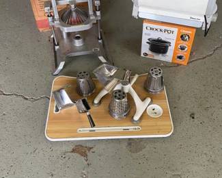 Insta Bloom Maker, Meat Grinder And More