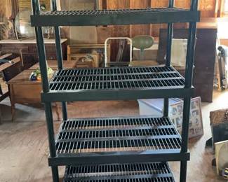 101 2 Heavy Duty 5 Shelf Plastic Storage Shelves