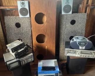 Vintage Stereo Equipment plus more...