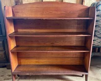 Vintage 4 shelved bookcase