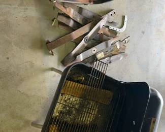 Lawnmower Blades, Sitting Dolly And Grill