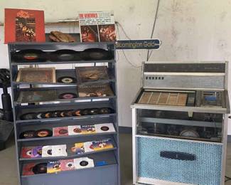 002 RockOla Jukebox And Records
