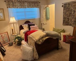 Art, original Chinese art, linens, towels, bedspreads, decorative pillows