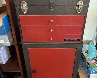 Tool Chest. Many tools inside and in the garage.