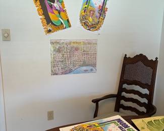 Vintage Mardi Gras posters in perfect condition from 1984 & 1985. There are multiple copies of them