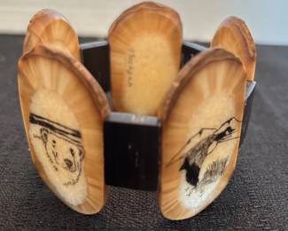 Unique NW Alaskan Made Bracelet By B. Sockpick