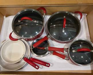 Red Pots Pans