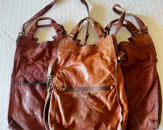 3 Lucky Brand Abbey Road Leather Satchels
