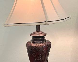 2 Brown Lamps