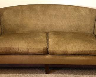 Old Gold Colored Couch Sherrill Furniture