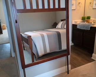 (33) Dresser w/Mirror 62"Wx18"Dx81"H $295