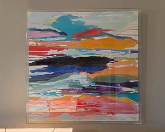 (64+65) B1 - "Canyon Views" by Carolyn Joe 20"x20" $75 each