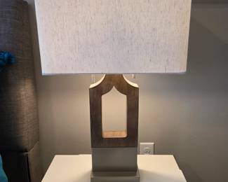 (24+25) Brown Transitional Lamp 18"Wx32"H $85 each