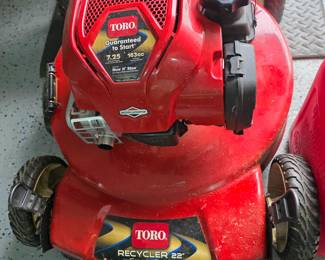 (55) Toro Recycler 22" Smartstow Mower $195