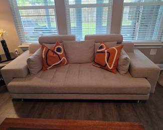 (2) Dorma Cepella Sofa 90"Wx33"Dx42"H $525
