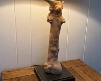 Faux Bois lamp