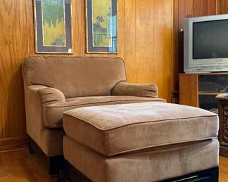 Asian style/MCM Furniture - sofa, chair & ottoman
