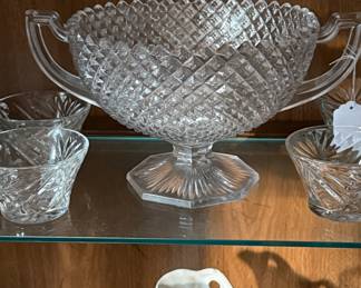 Vintage glassware