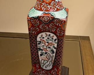 Pair of Asian lamps