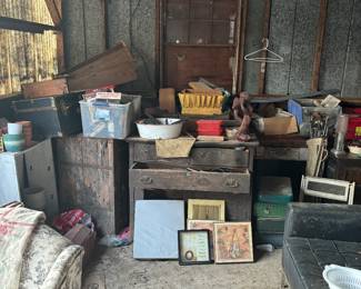 Lots of great items in the shed