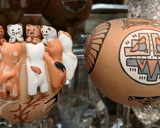 Santa Clara pottery by Minnie