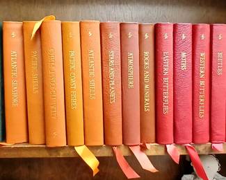 Leather bound 30 Vols. Roy Tory Peterson "Field Guides"
