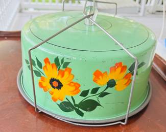 VINTAGE CAKE CARRY 