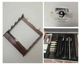 Gun Rack and Cleaning Kit