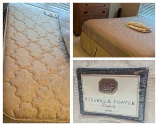 Bed Stearns  Foster Mattress Set
