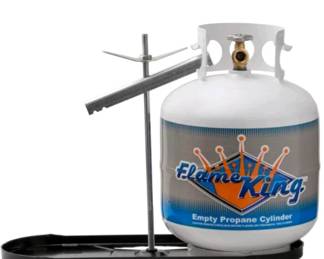 Propane tank holder with bag/cover (no tank included)
