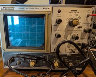 bk precision 15 mhz oscilloscope 1477