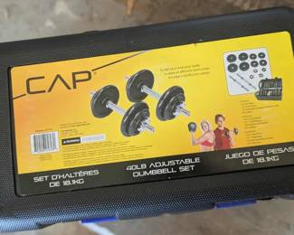 CAP Barbell 40 1b Cast Iron Adjustable