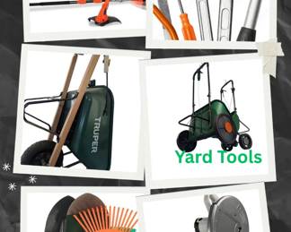 All Kinds of Tools, too many to mention