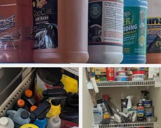 Lots of Household and Automotive Chemicals