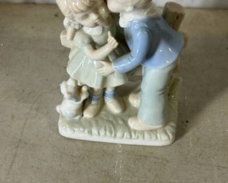 Ceramic kid figurine