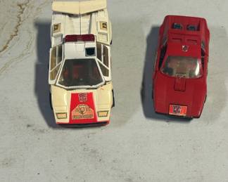 Vintage race cars