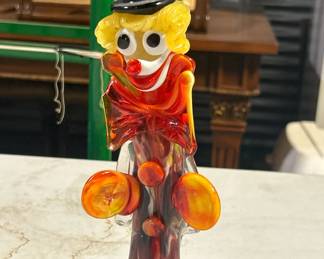 Glass clown