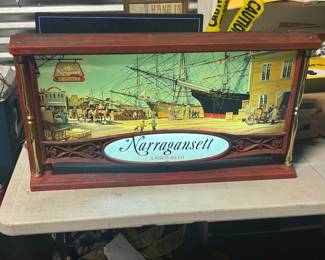 Naragansett beer sign