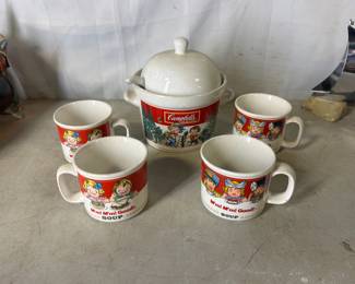 Camel soup mug set