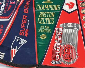 Boston sports banners
