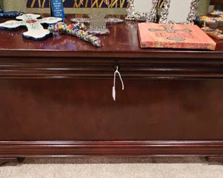 Chest matching headboard