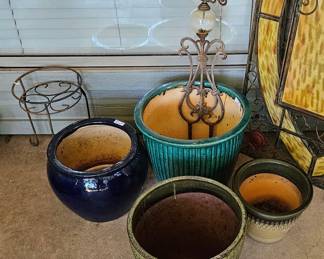 Ceramic planters