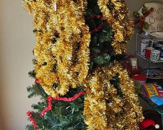 Christmas tree with stand and bag