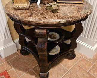 Marble top table 