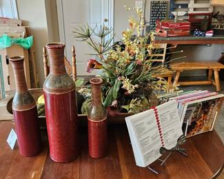 Decor and cookbooks